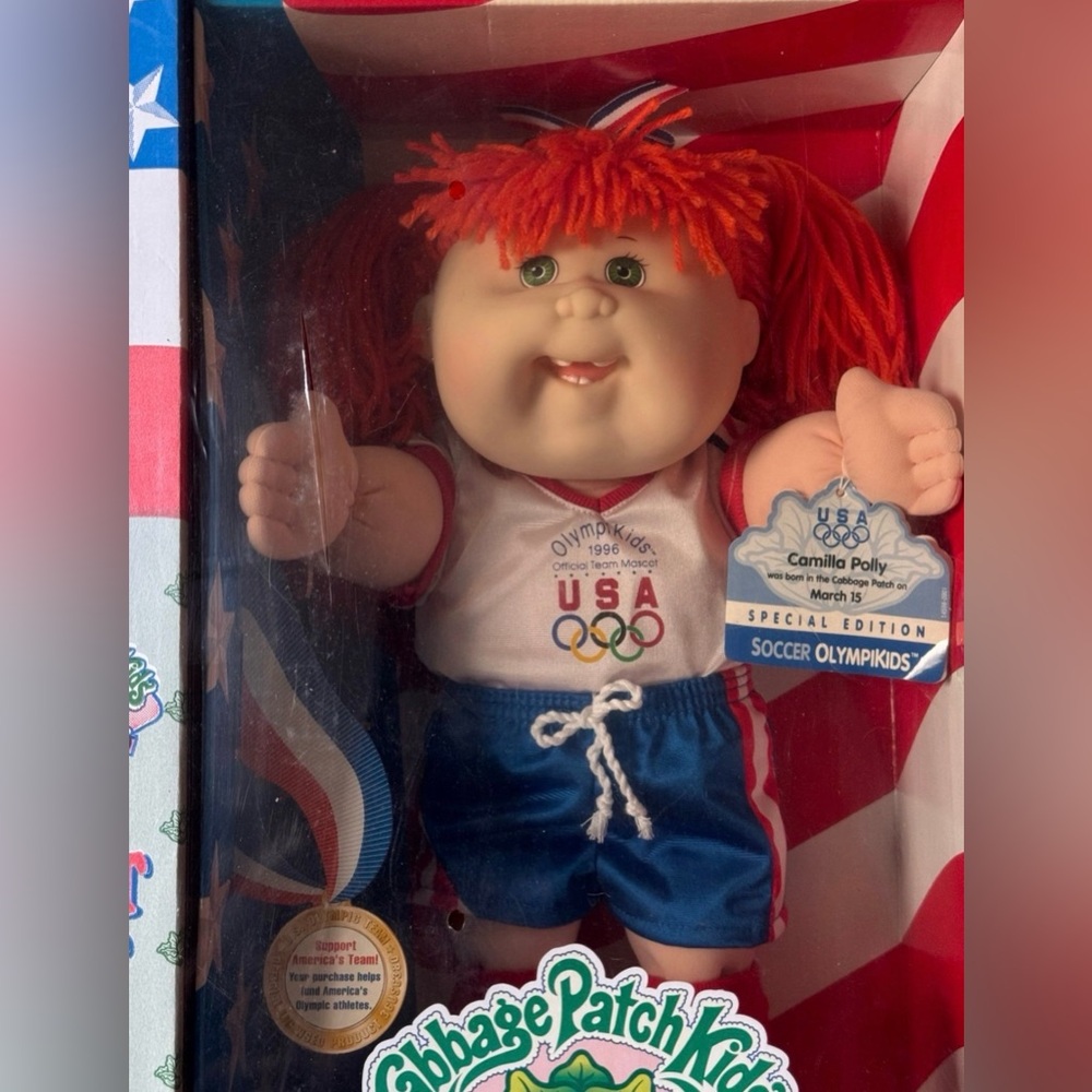 Collectible Cabbage Patch Olympikids Gift Set - Picture 2 of 7